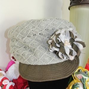 Rear Vintage Grace Hat.